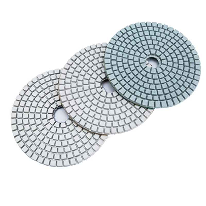 5 Inch Wet Resin Bond Diamond Polishing Pads for Stone Polishing